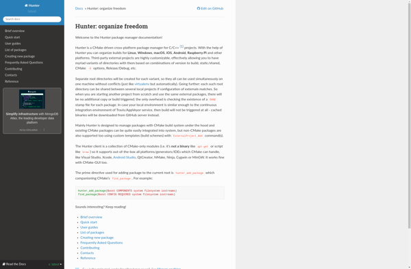 Hunter Package Manager image