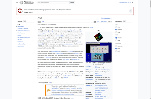 IBM OS/2 image