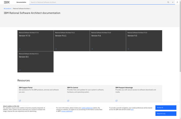 IBM Rational Software Architect image