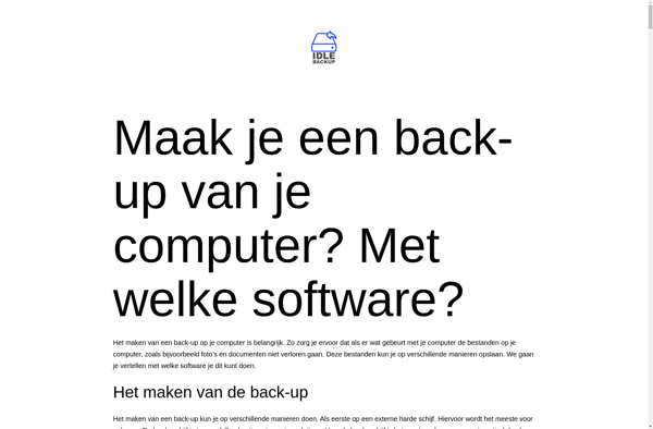 IdleBackup image