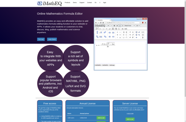 IMathEQ Math Equation Editor image