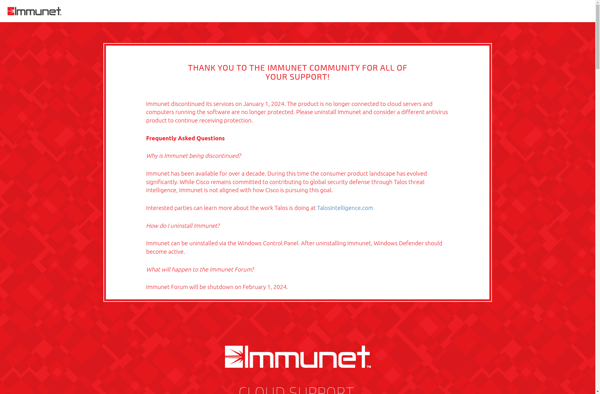 Immunet FREE Antivirus screenshot