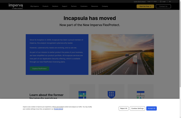 Imperva Incapsula screenshot