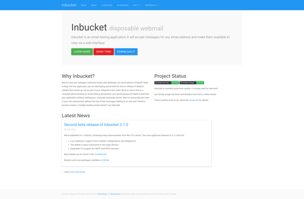 Inbucket image