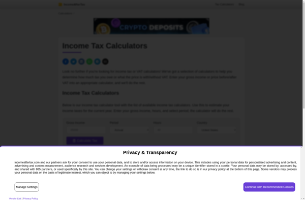 Income After Tax Calculator image