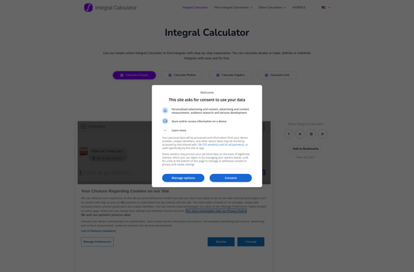 Integral Calculator image