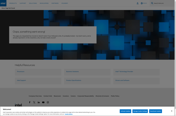 Intel Driver &amp; Support Assistant screenshot