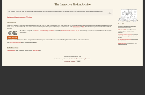 Interactive Fiction Archive image