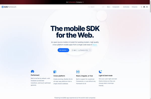 Ionic Framework image