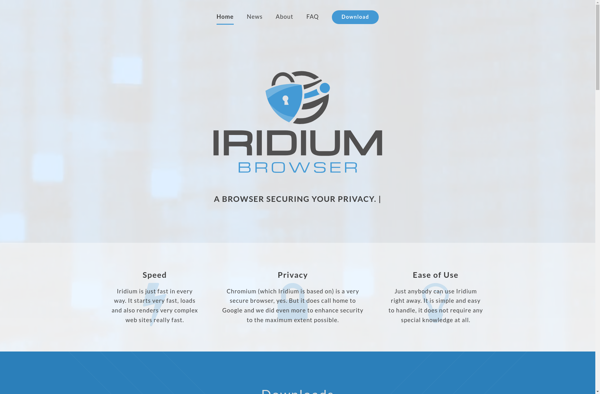 Iridium Browser image