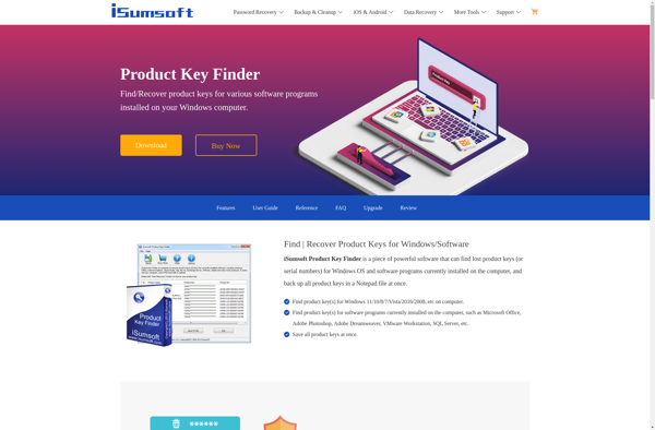 ISumsoft Product Key Finder image