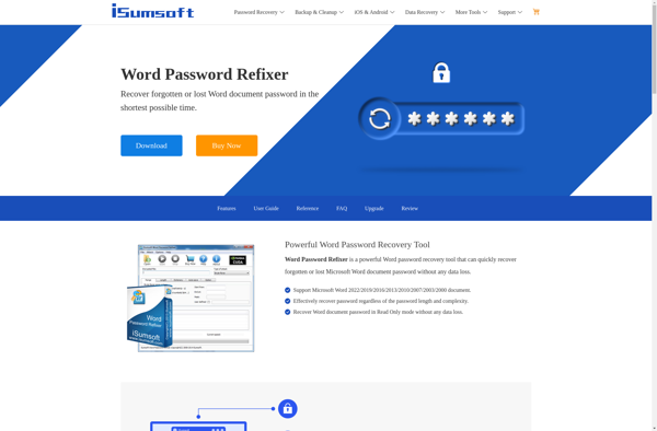 ISumsoft Word Password Refixer image