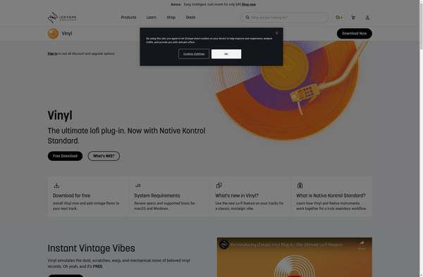 Izotope Vinyl image
