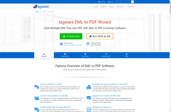 Jagware EML to PDF Wizard