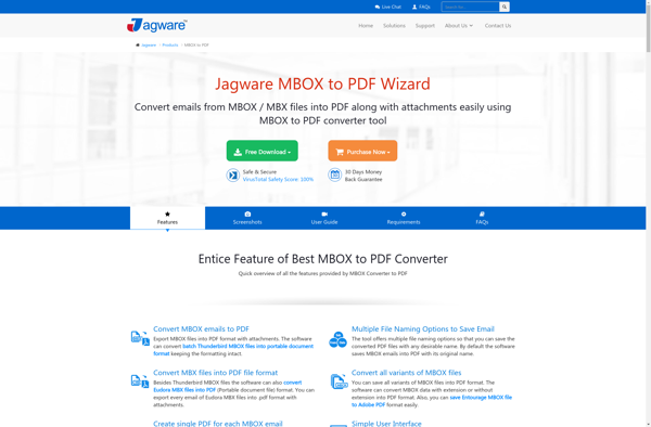 Jagware MBOX to PDF Wizard