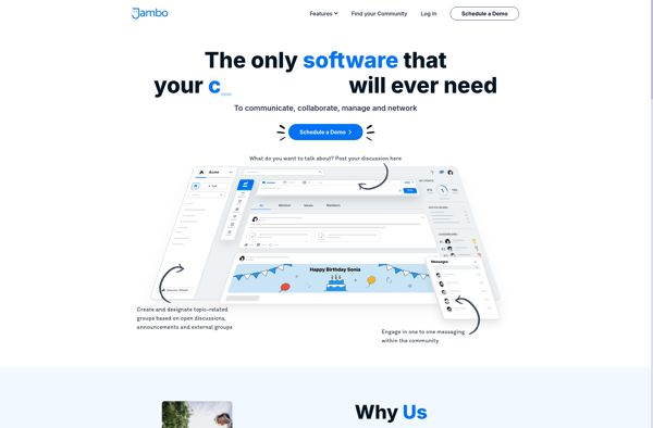 Jambo - Community Management screenshot