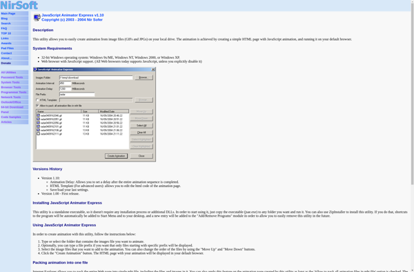JavaScript Animator Express image