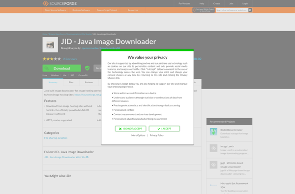 JID - Java Image Downloader image