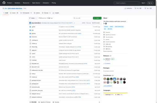 Jitsi Meet Electron image