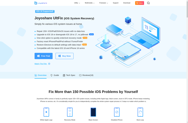 Joyoshare UltFix iOS System Recovery image