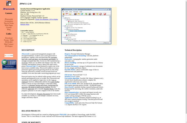 JPasswords image