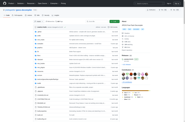 JPEXS Free Flash Decompiler image