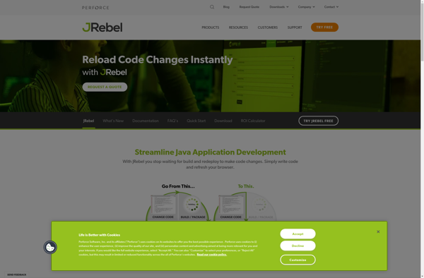 JRebel screenshot