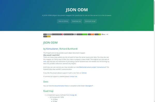 JSON ODM image