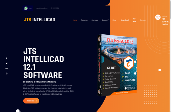 JTS IntelliCAD Software image