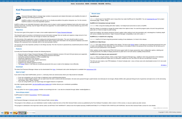 Ked Password Manager image