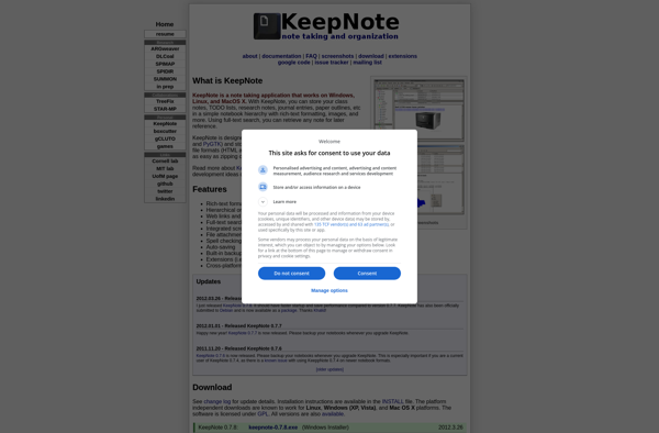 KeepNote image