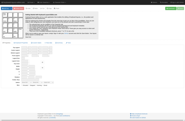 Keyboard Layout Editor image
