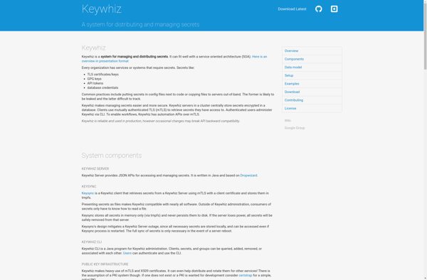 Keywhiz image