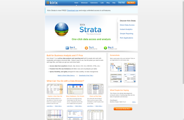 Kirix Strata screenshot