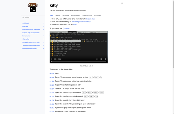 Kitty terminal image