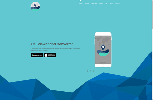 KML viewer and converter image
