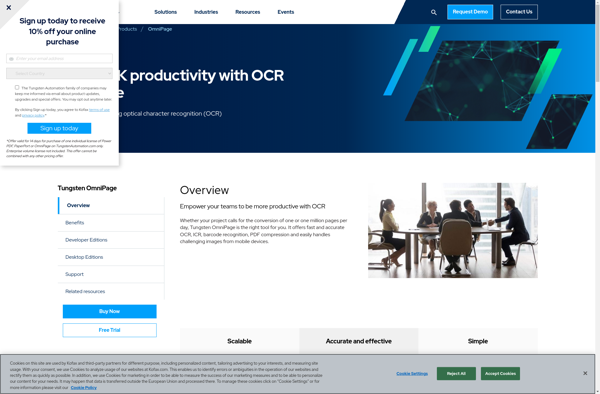 Kofax Omnipage image