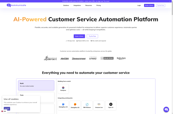 Kommunicate Intentive Technologies screenshot