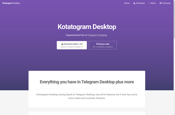 Kotatogram Desktop image