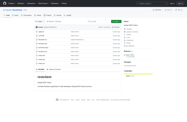 Kumait RestClient screenshot