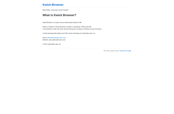 Kwick Browser image