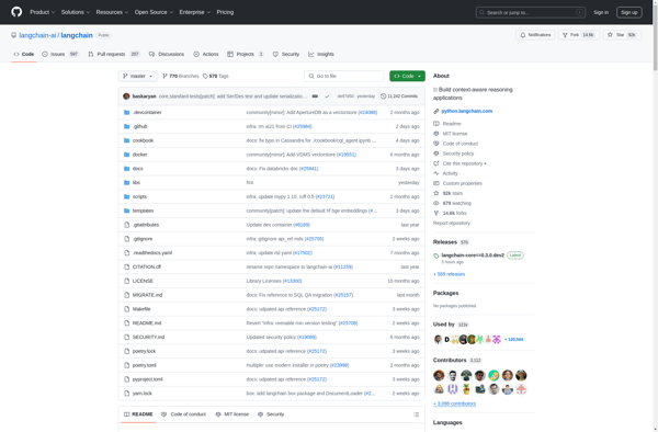 LangChain screenshot