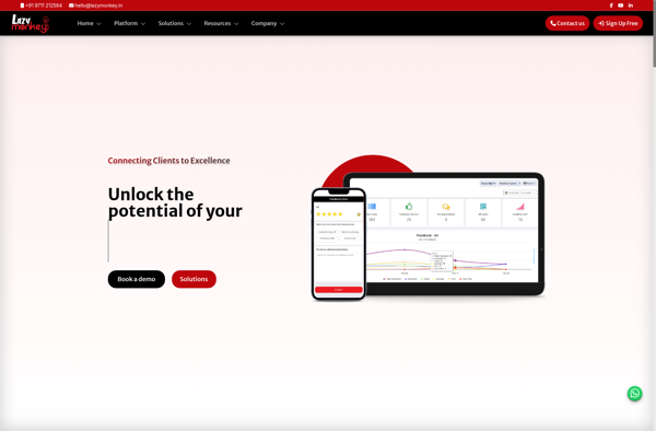 LazyMonkey Survey Management Software screenshot