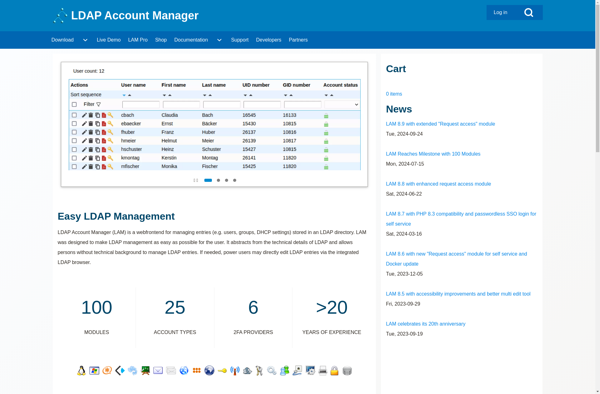 LDAP Account Manager image