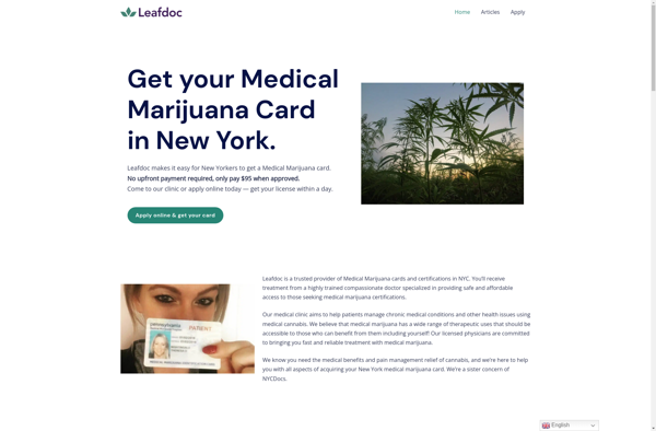 Leafdoc screenshot