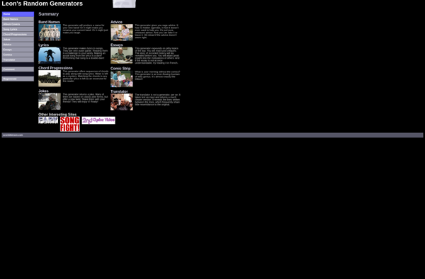 Leon's Random Generators screenshot