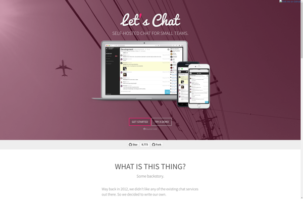 Let's Chat screenshot