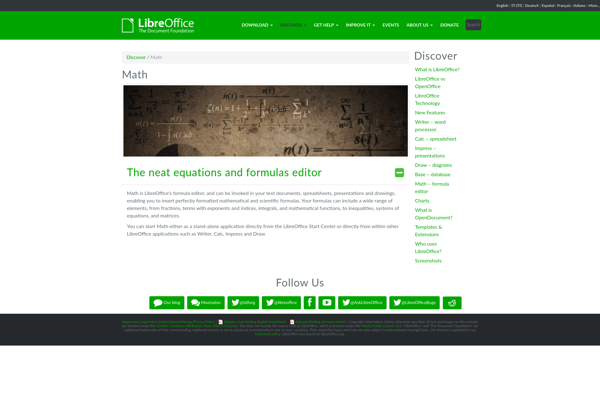 LibreOffice - Math image