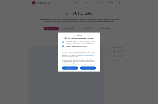 Limit Calculator image