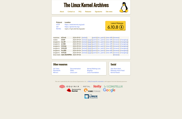 Linux kernel image